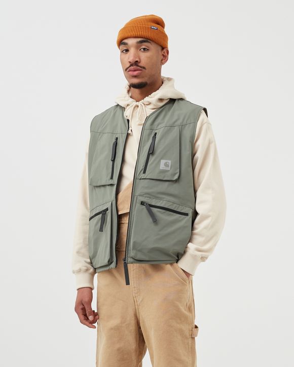 Carhartt WIP Hurst Vest Green - Dollar Green