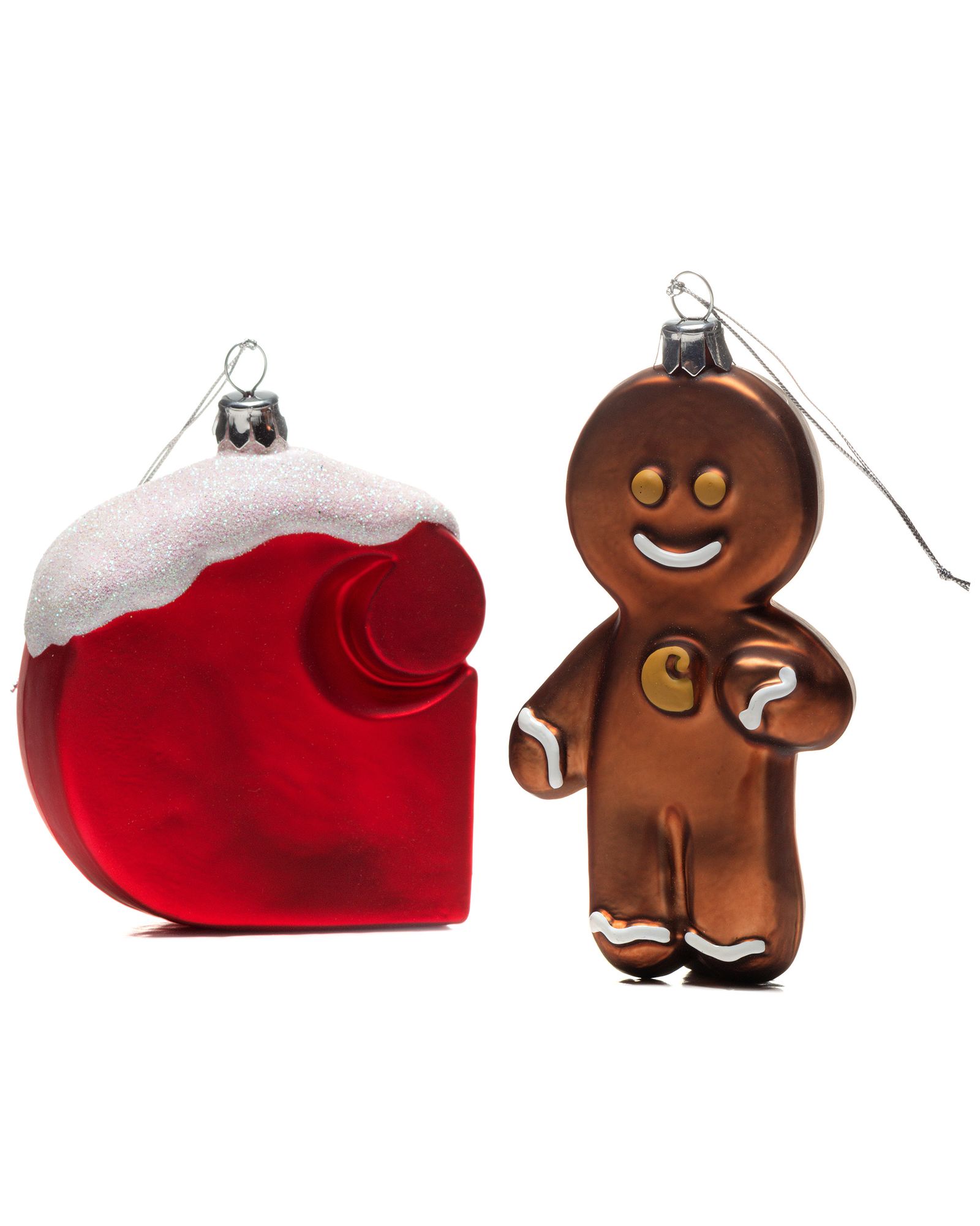 Christmas Omaments Set Glass