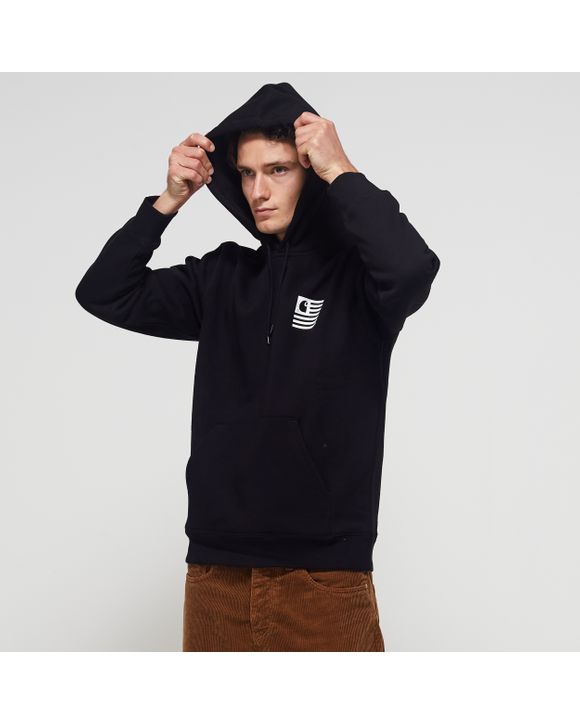 Flag Fleece Hoodie Black - Unisex – Province of Canada