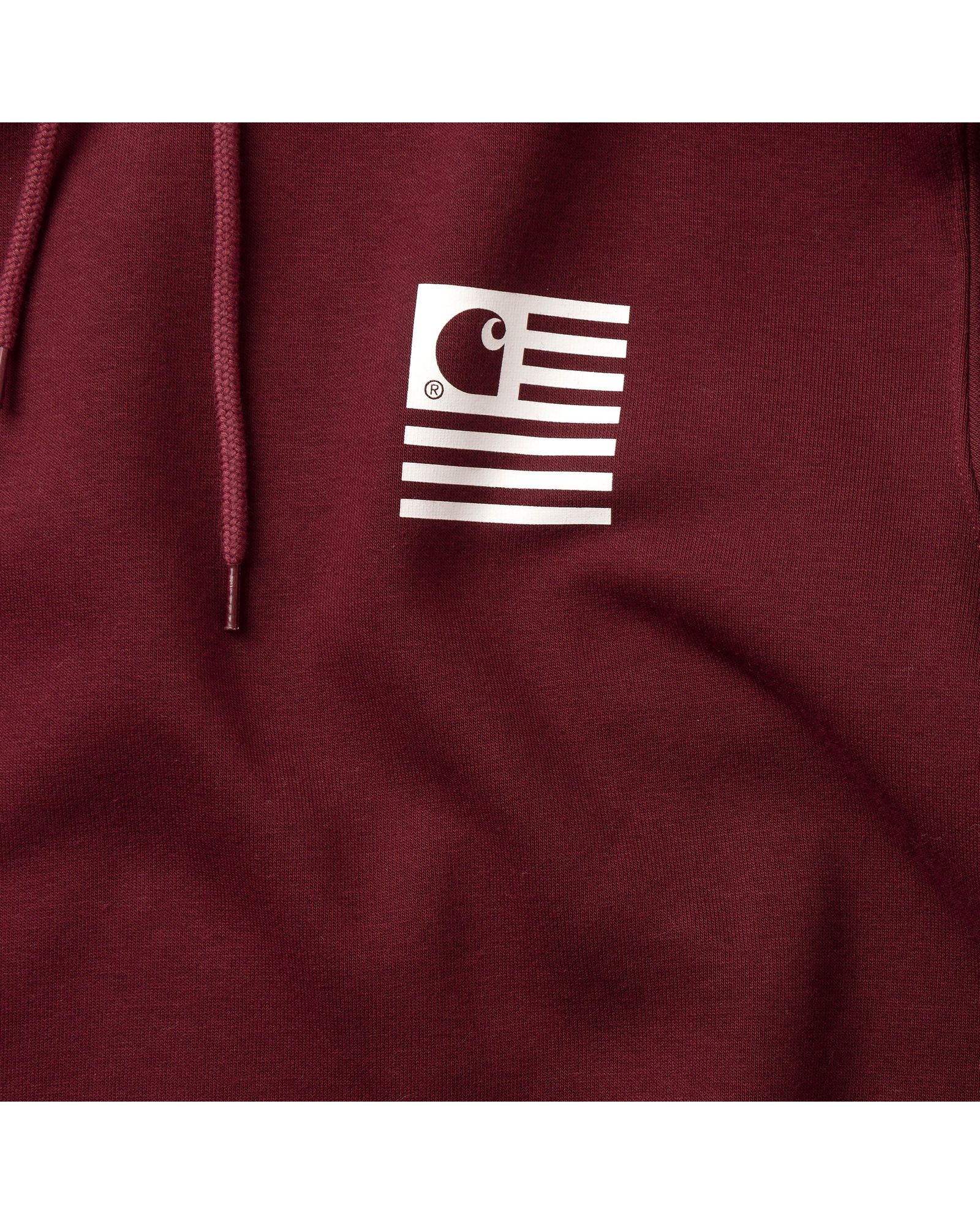 Hooded Waving State Flag Sweat