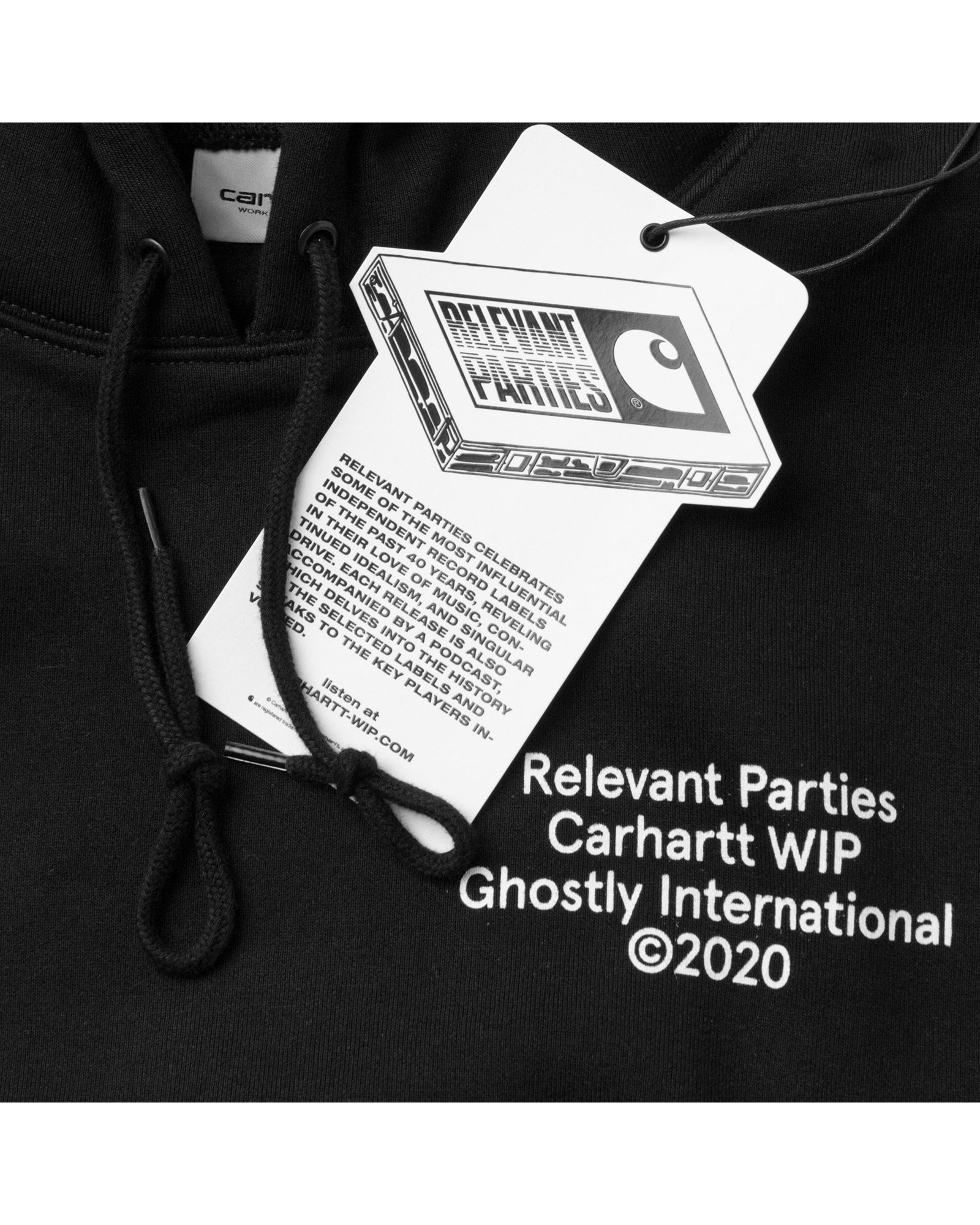 CARHARTT X Relevant Parties - Hooded Ghostly Sweat