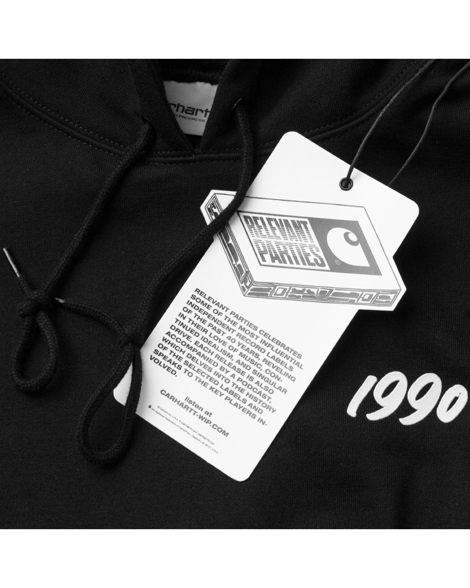 CARHARTT X Relevant Parties - Hooded Ninja Tune Sweatshirt