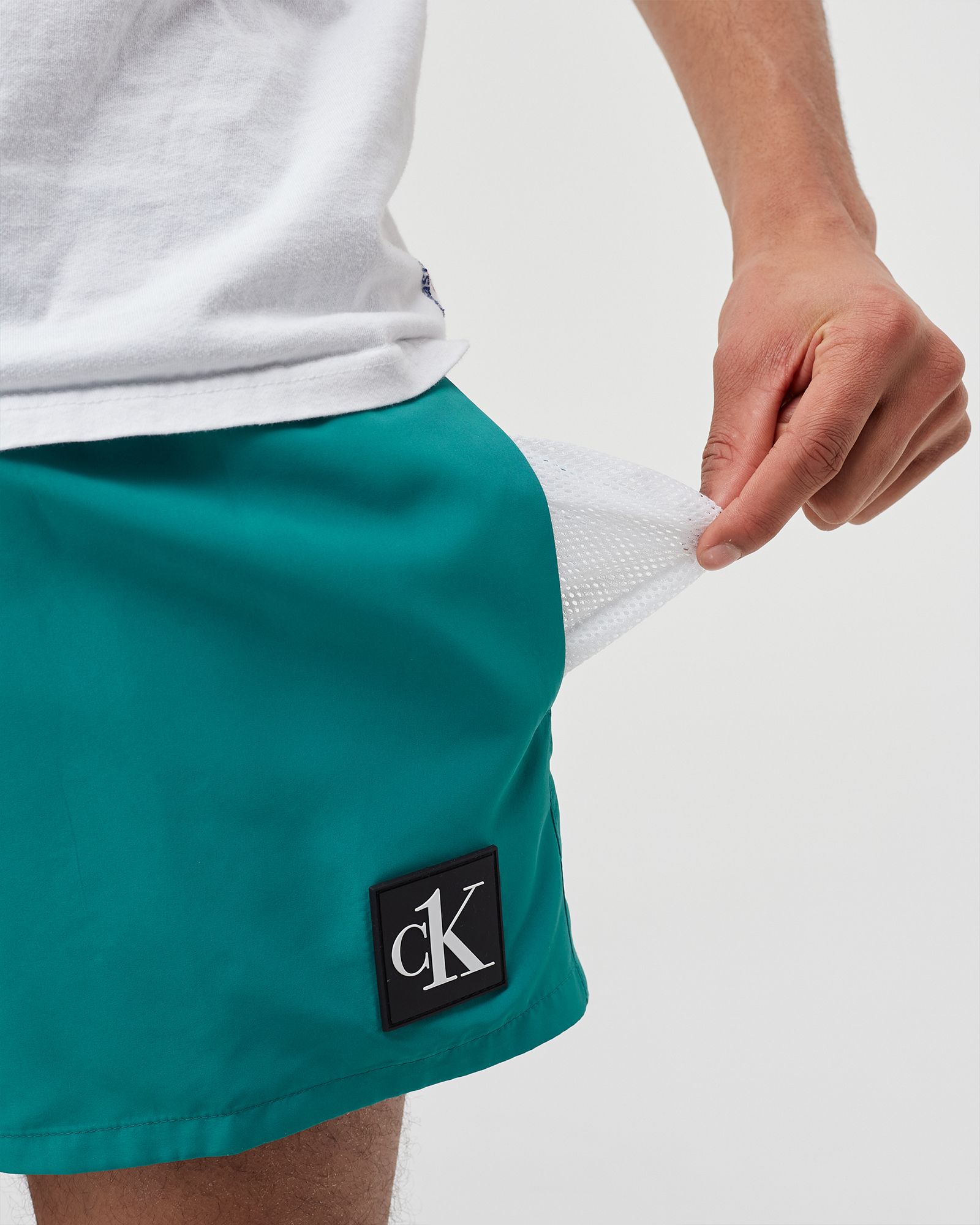 DOUBLE WAISTBAND SWIMSHORT