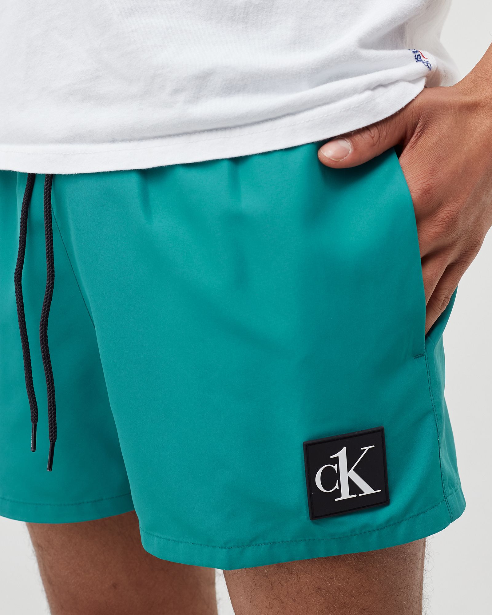 DOUBLE WAISTBAND SWIMSHORT