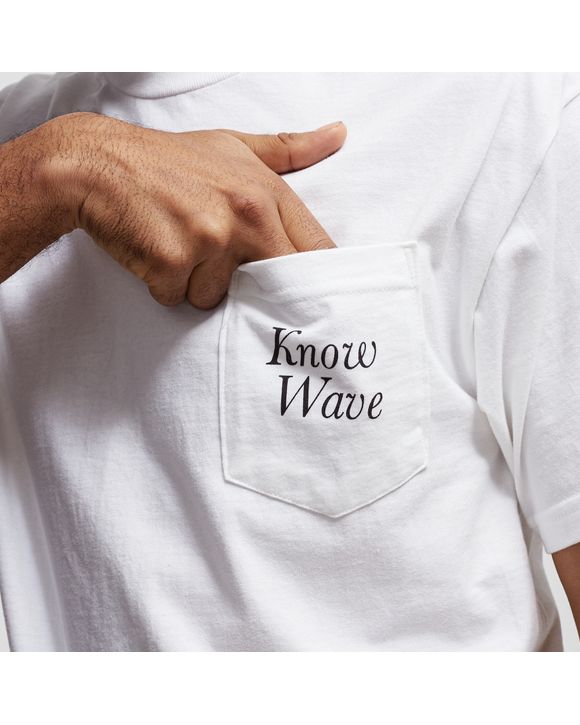 Know Wave SERIF POCKET TEE White | BSTN Store