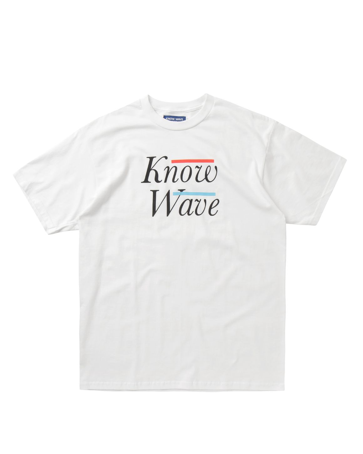 【KNOW WAVE】 KNOW WAVE TOP STORIES T SHIRT / White Know Wave White T-shirt With Red Logo Size Large | eBay