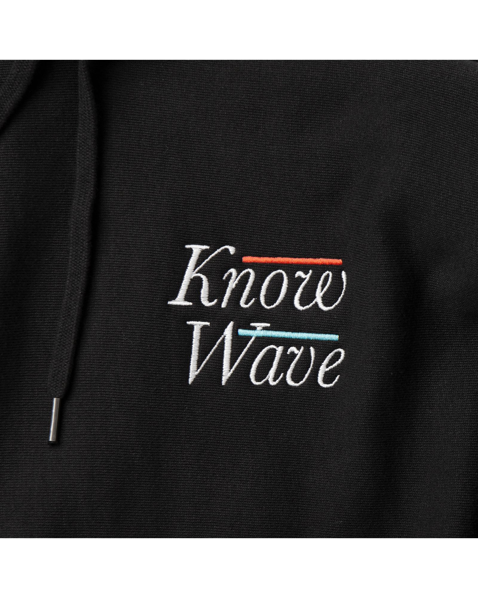 EMBROIDERED SERIF HOODIE