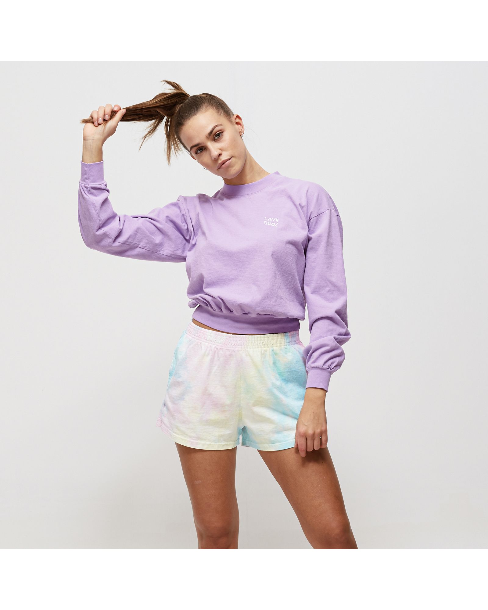 WMNS Essential Crop Crew Sweatshirt