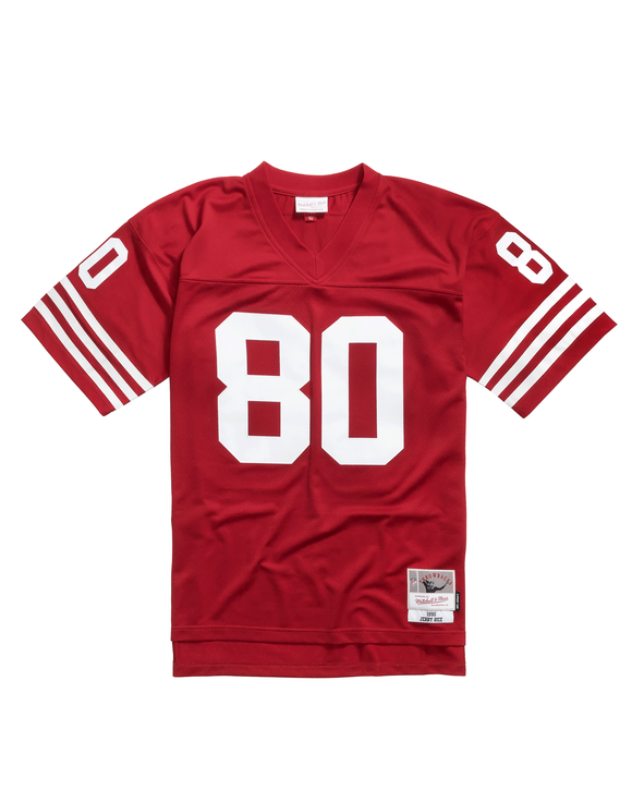 Mitchell & Ness NFL Legacy Jersey San Francisco 49ers 1990 Jerry Rice #80  Red