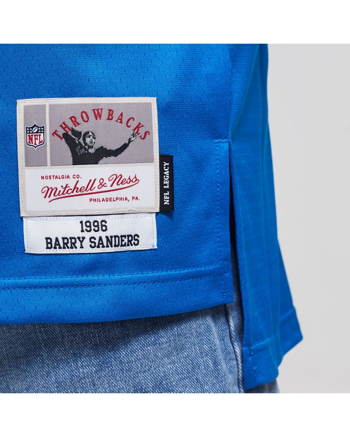 Mitchell & Ness DETROIT LIONS LEGACY JERSEY - BARRY SANDERS #20 Blue | BSTN  Store