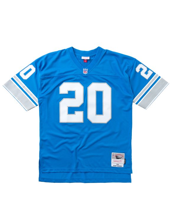 Mitchell & Ness Men's Detroit Lions Barry Sanders #20 Blue 1994 Throwback  Jersey