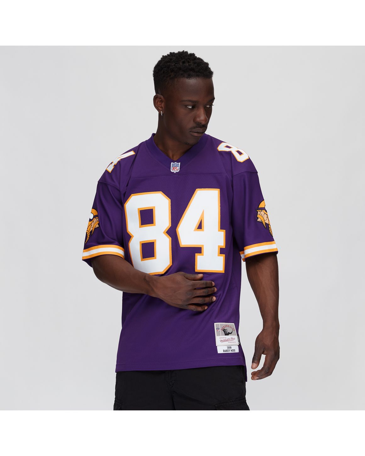 Mitchell & Ness NFL Legacy Jersey Minnesota Vikings 1998 Randy Moss #84  Purple | BSTN Store