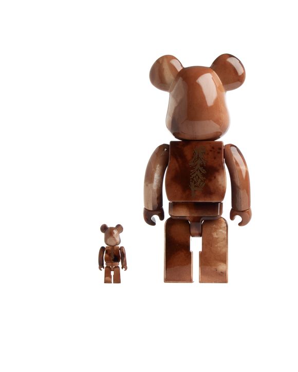 Bearbrick Pushead #4 100% & 400% Brown