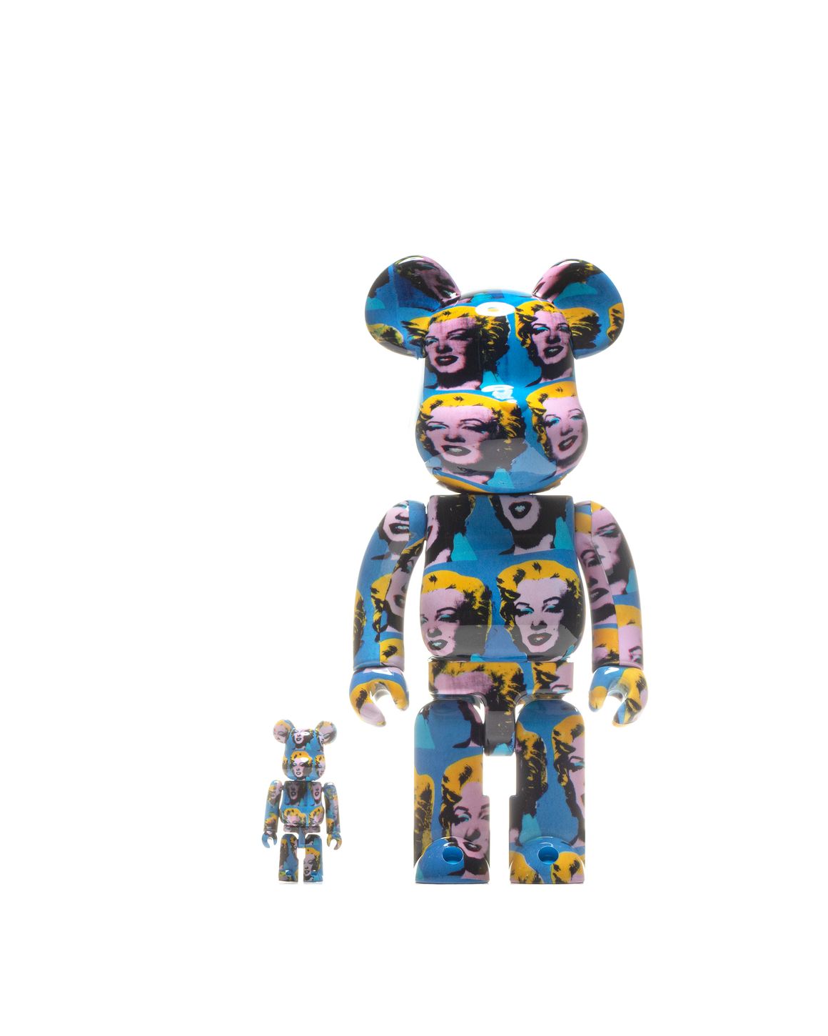 MEDICOM BE@RBRICK ANDY WARHOL MARILYN MONROE - 100% + 400