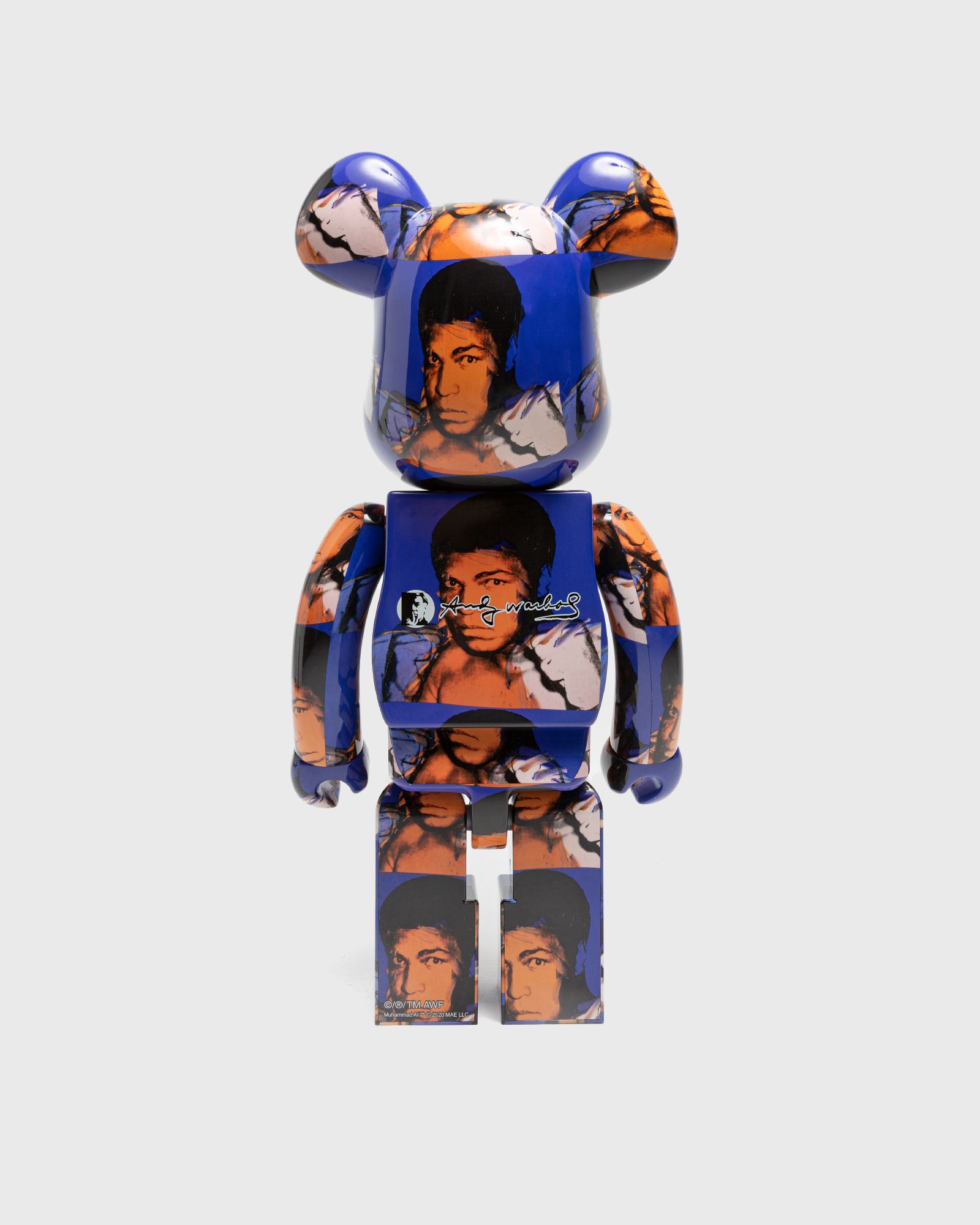 BE@RBRICK ANDY WARHOL MUHAMMAD ALI - 1000%