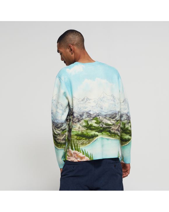 Printed Knit Jumper