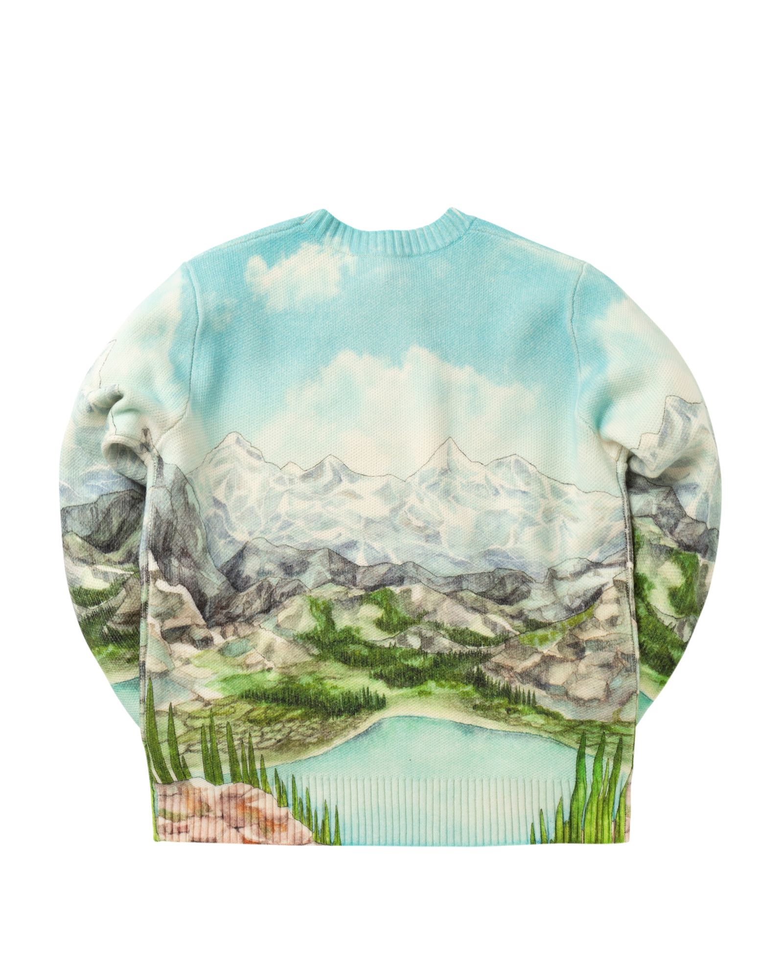Printed Knit Jumper