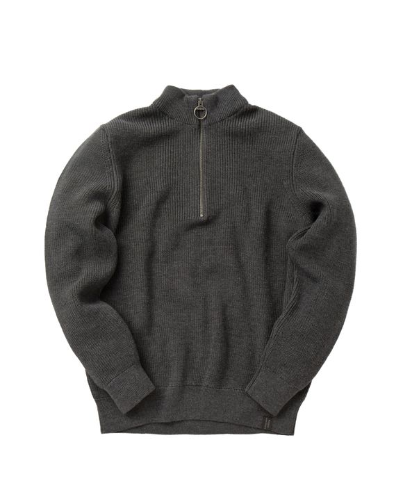 BARBOUR X NORSE PROJECTS HALF ZIP KNIT