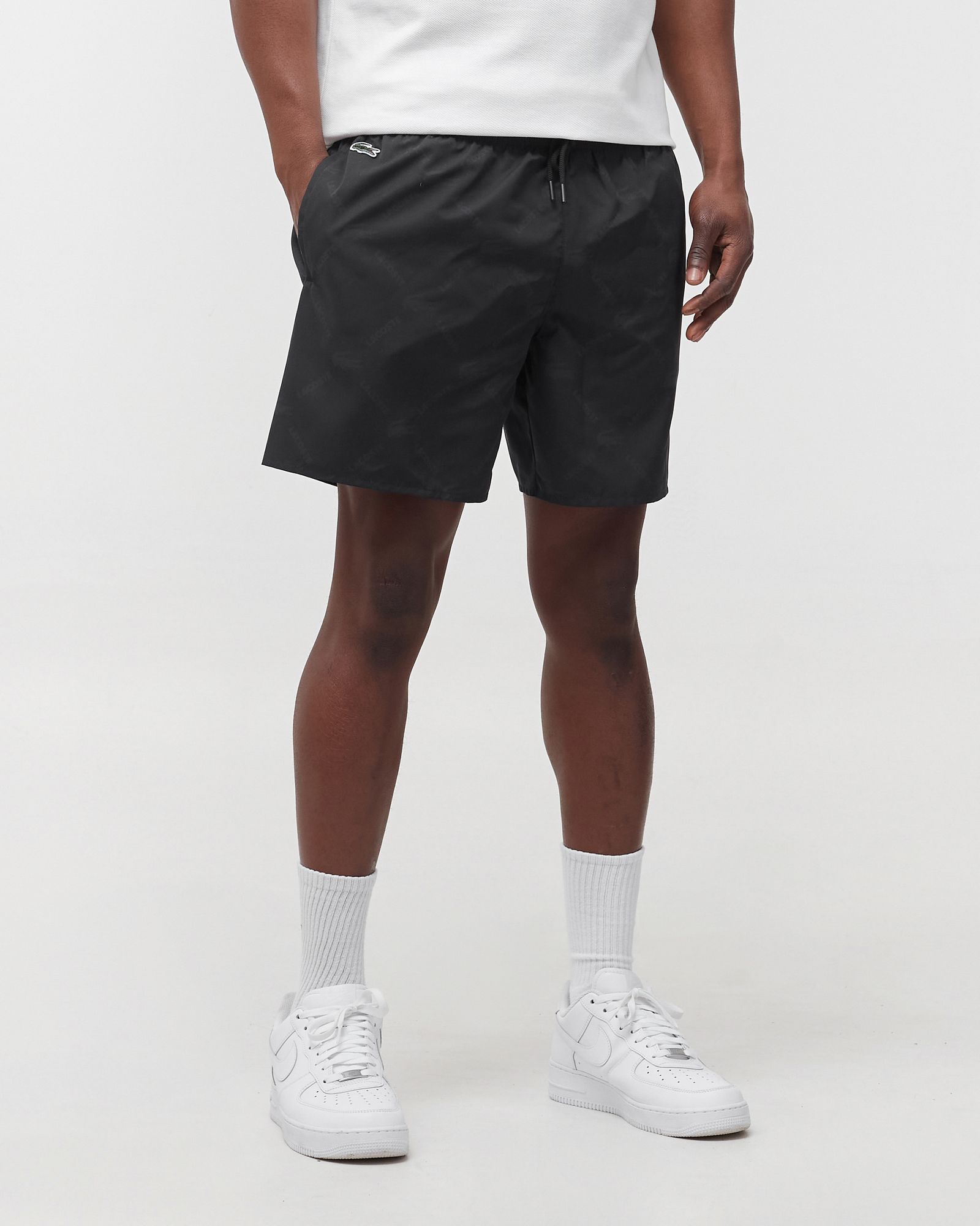 Monogram Print Swim Shorts