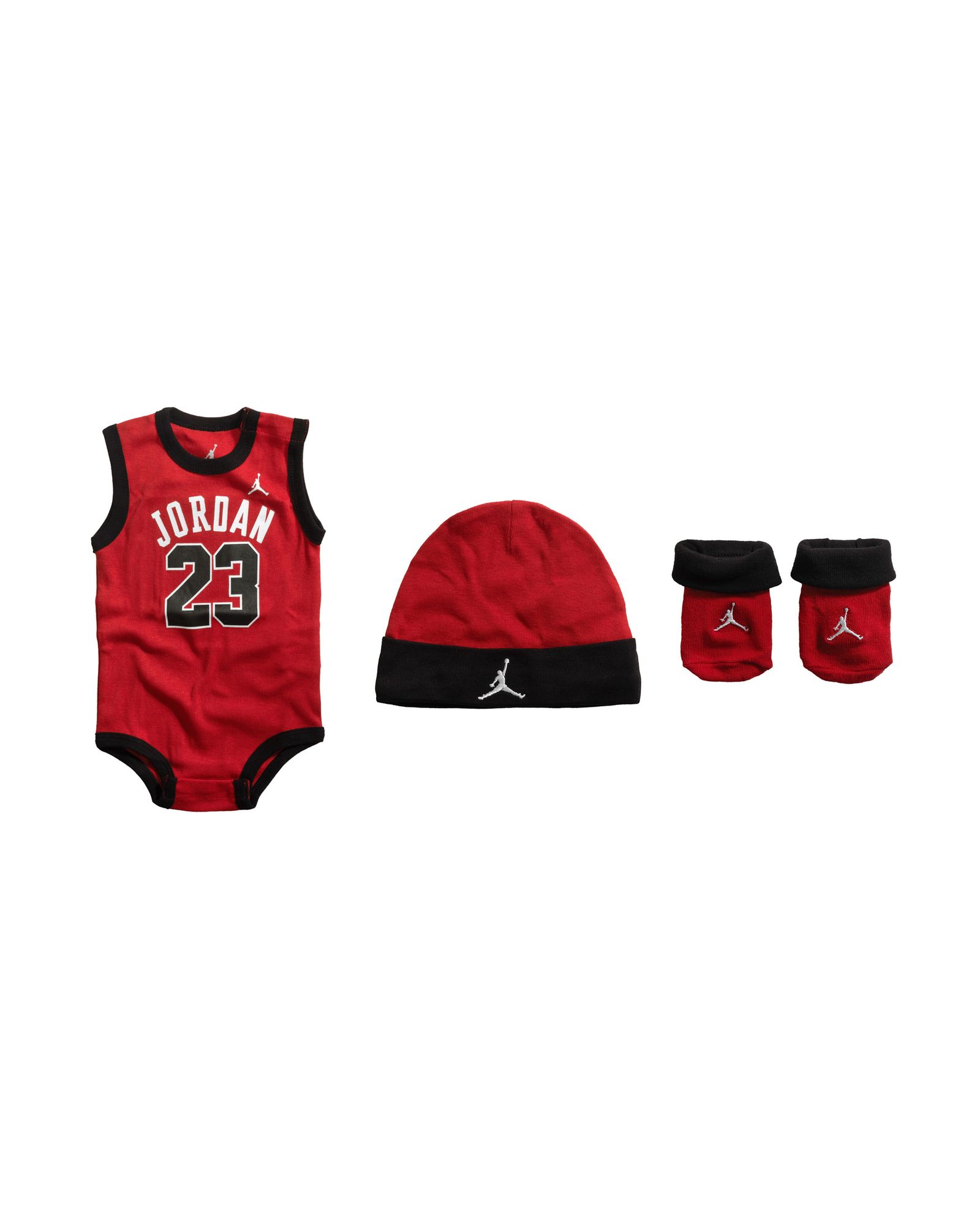 JORDAN 23 JERSEY HAT/BODYSUIT/BOOTIE 3 PIECE SET