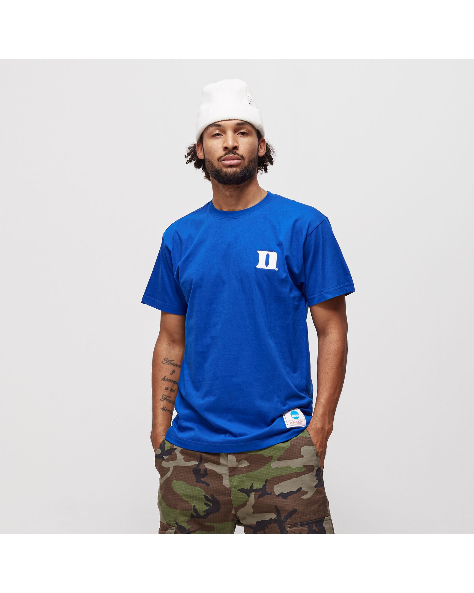 DUKE BLUE DEVILS - EMBROIDERED LOGO TEE