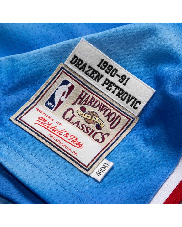 Drazen Petrovic New Jersey Nets Mitchell & Ness Hardwood Classics