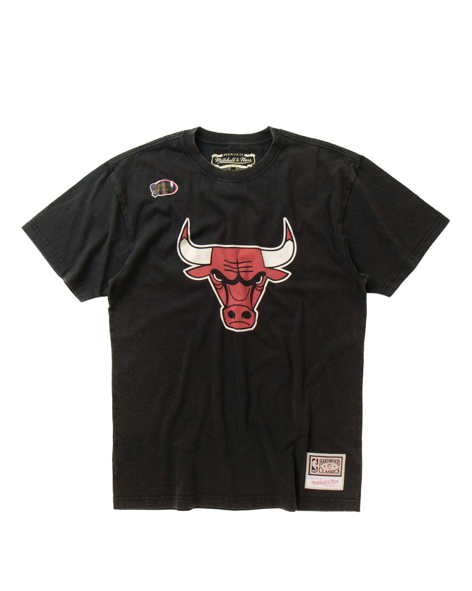 CHICAGO BULLS WORN LOGO/WORDMARK TEE