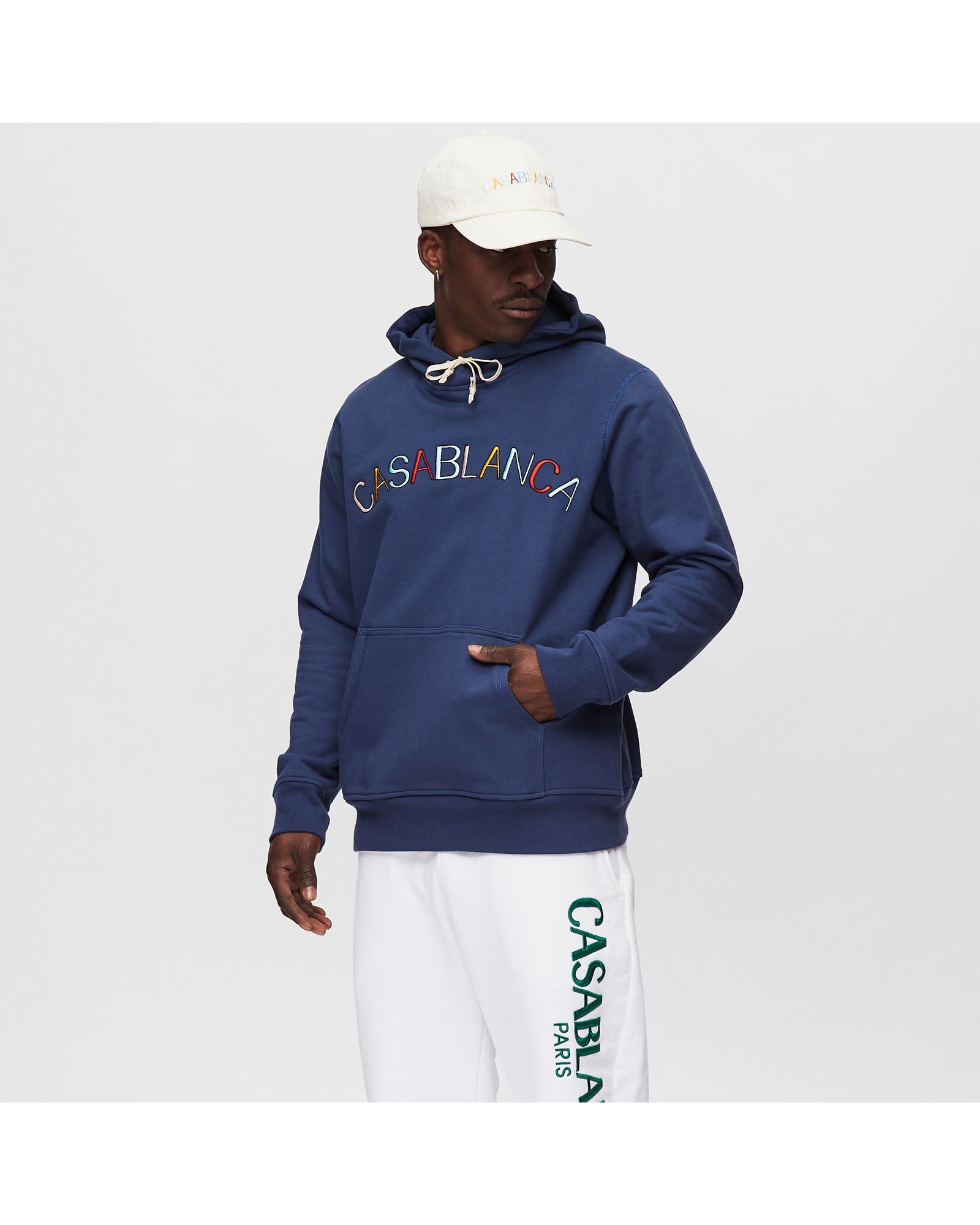 Loopback Arch Logo Hoodie