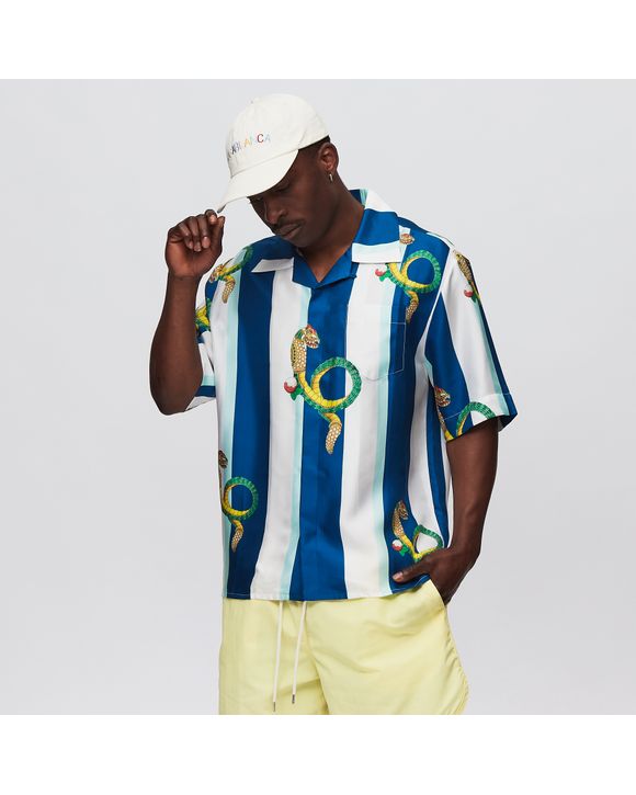 Short Sleeve Silk Shirt