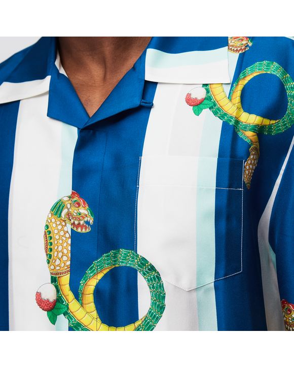 Short Sleeve Silk Shirt