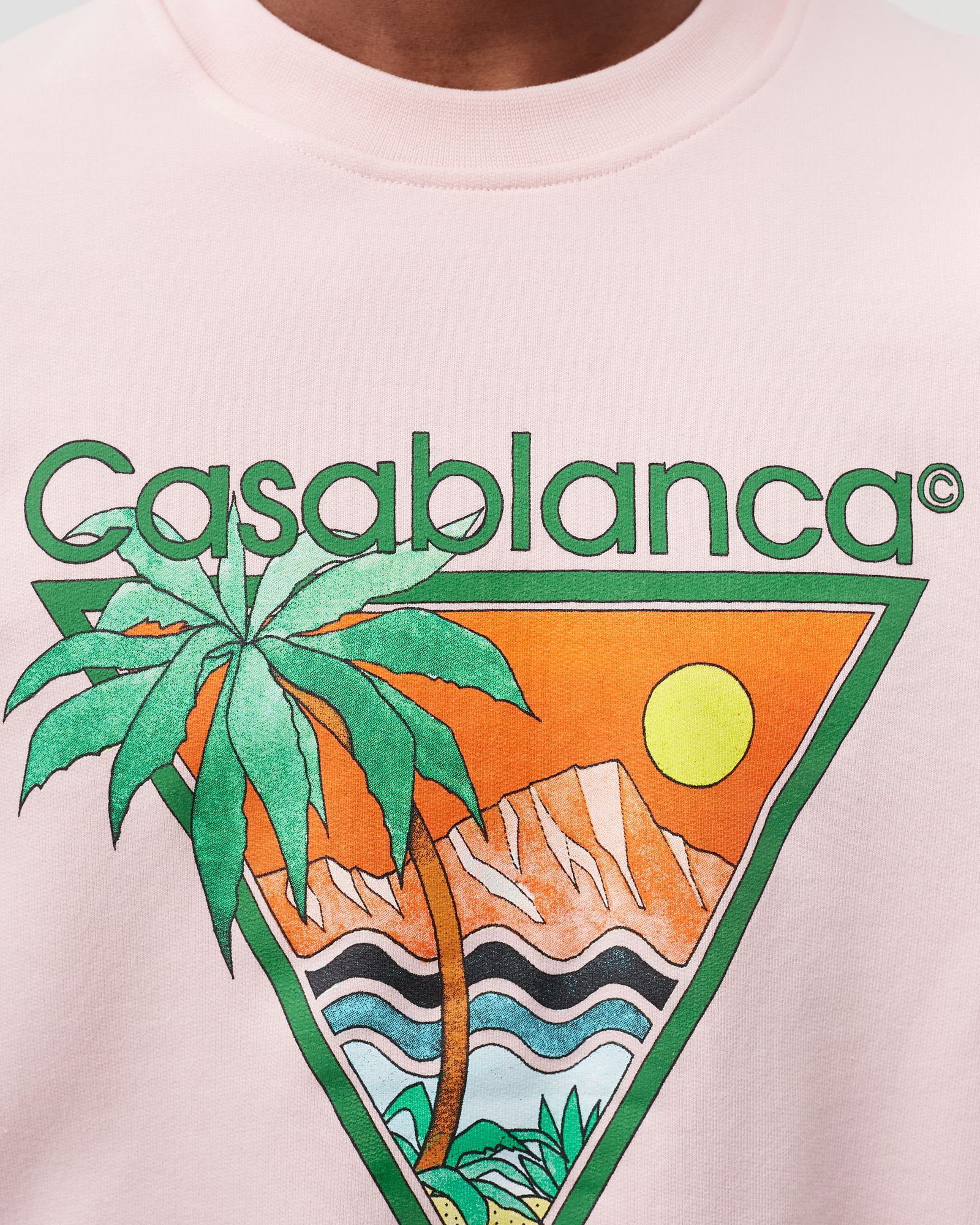 TENNIS CLUB ICON SCREEN PRINTED SWEATSHIRT