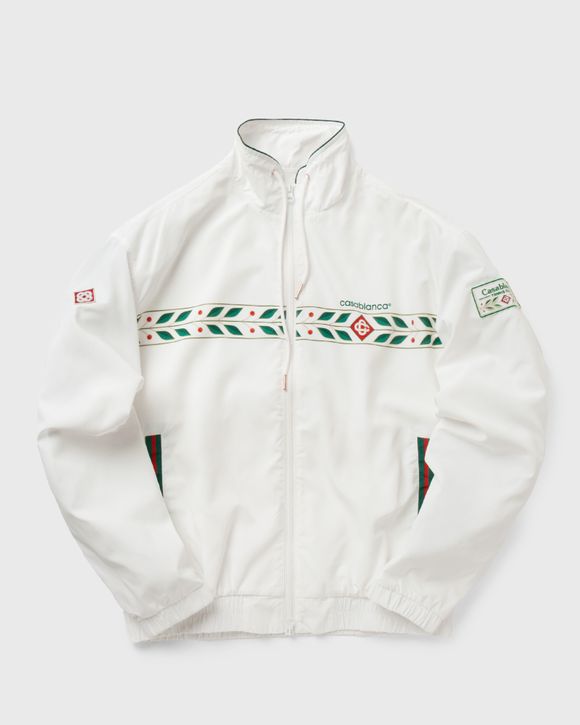 Casablanca SPORT TRACKSUIT JACKET White | BSTN Store Casablanca SPORT TRACKSUIT JACKET White | BSTN Store