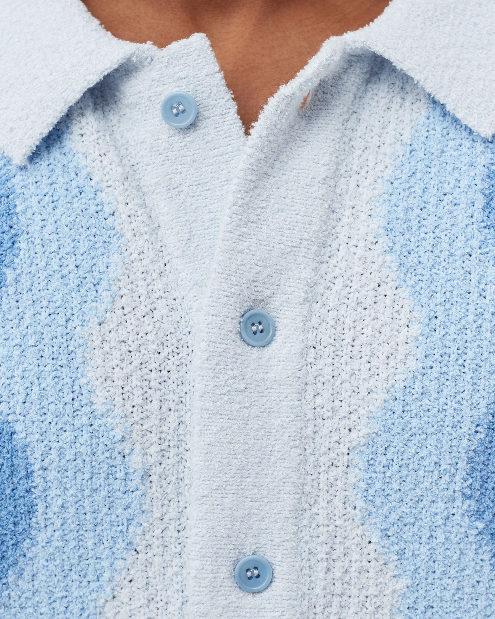 BOUCLE MEMPHIS KNIT POLOSHIRT