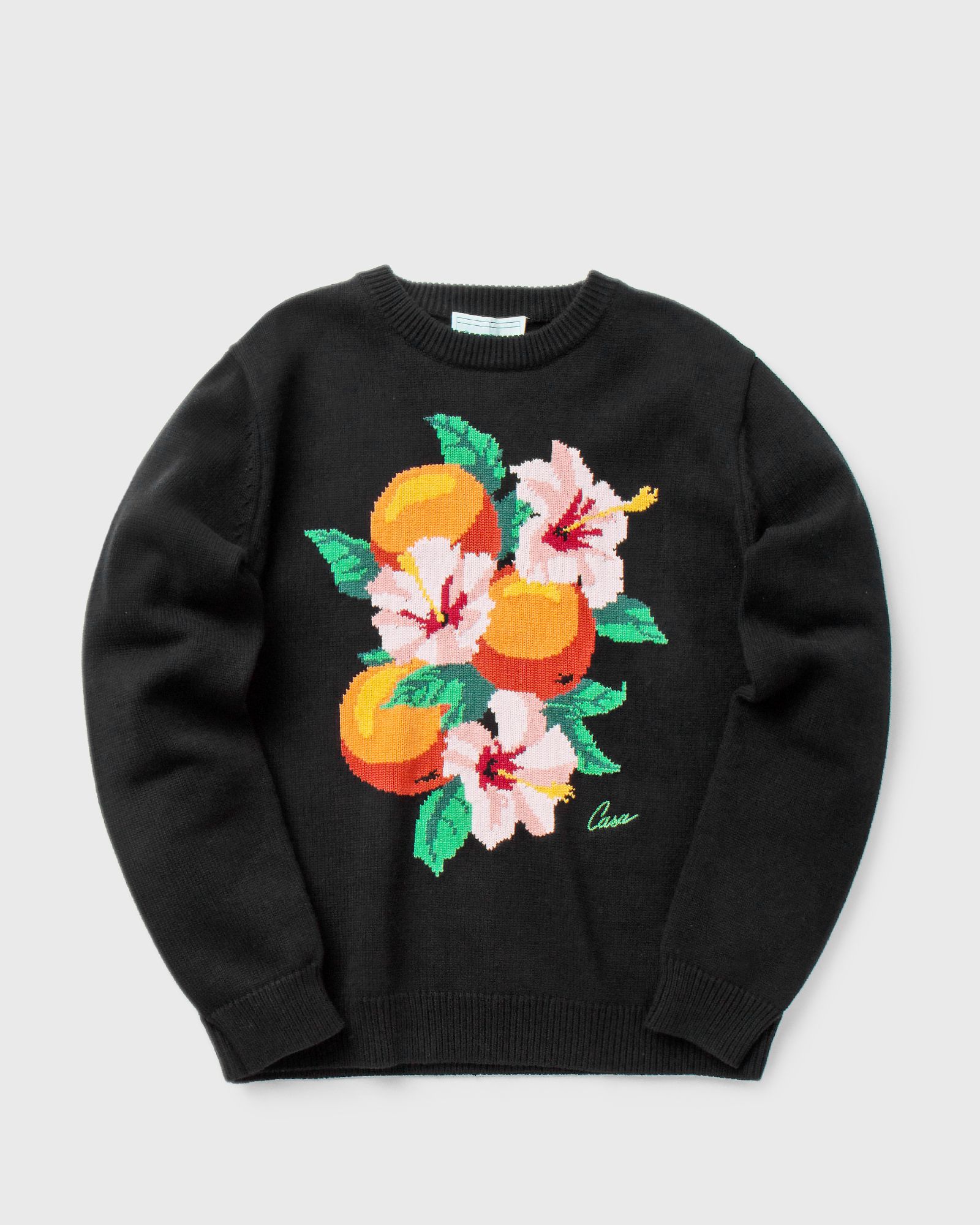 KAPALIA ORANGES INTARSIA KNIT