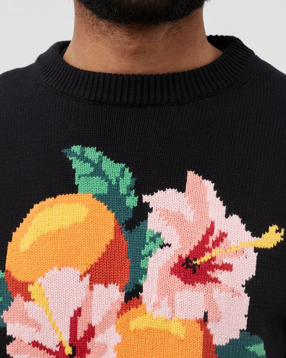 KAPALIA ORANGES INTARSIA KNIT