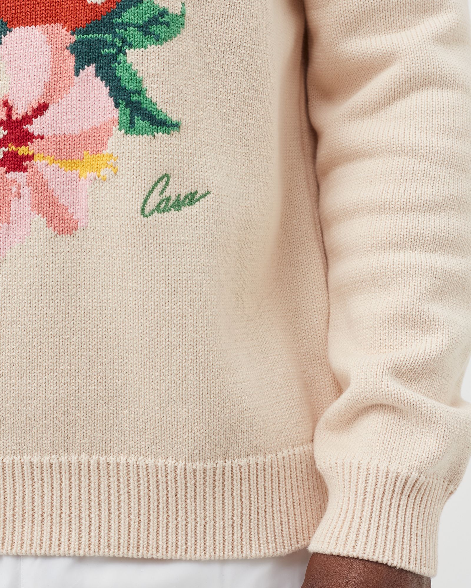 KAPALIA ORANGES INTARSIA KNIT