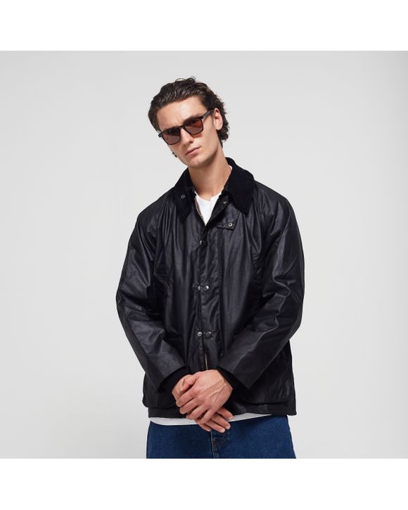 Barbour bedale hot sale black