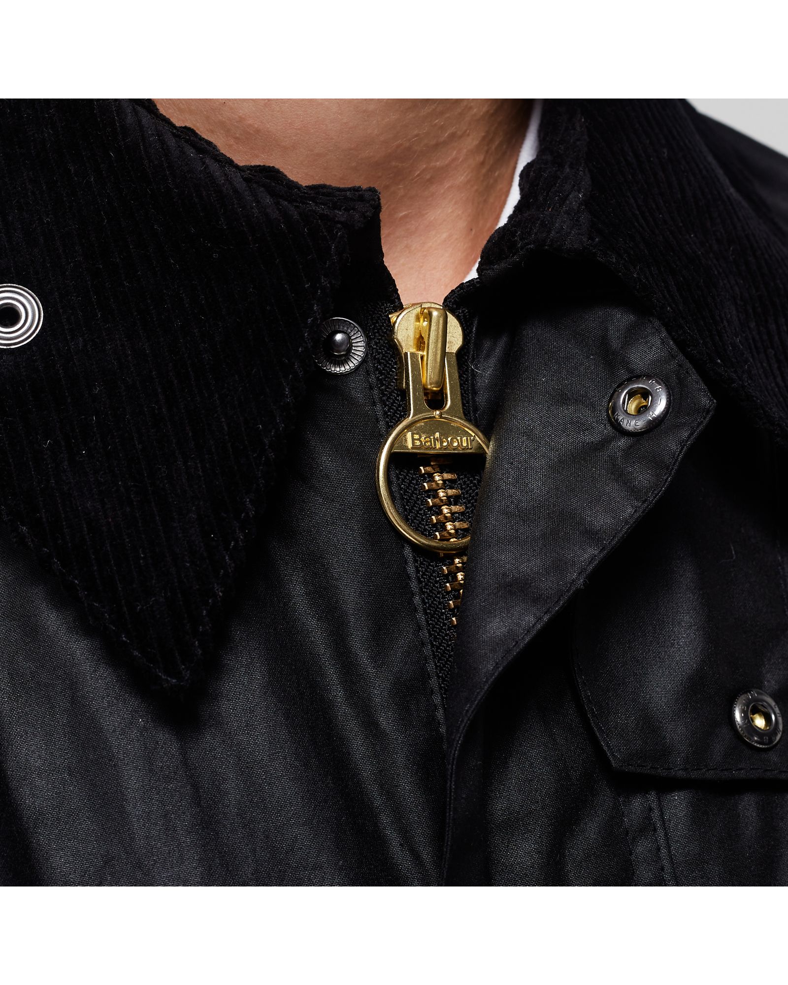 Barbour Bedale Wax Jacket Black | BSTN Store