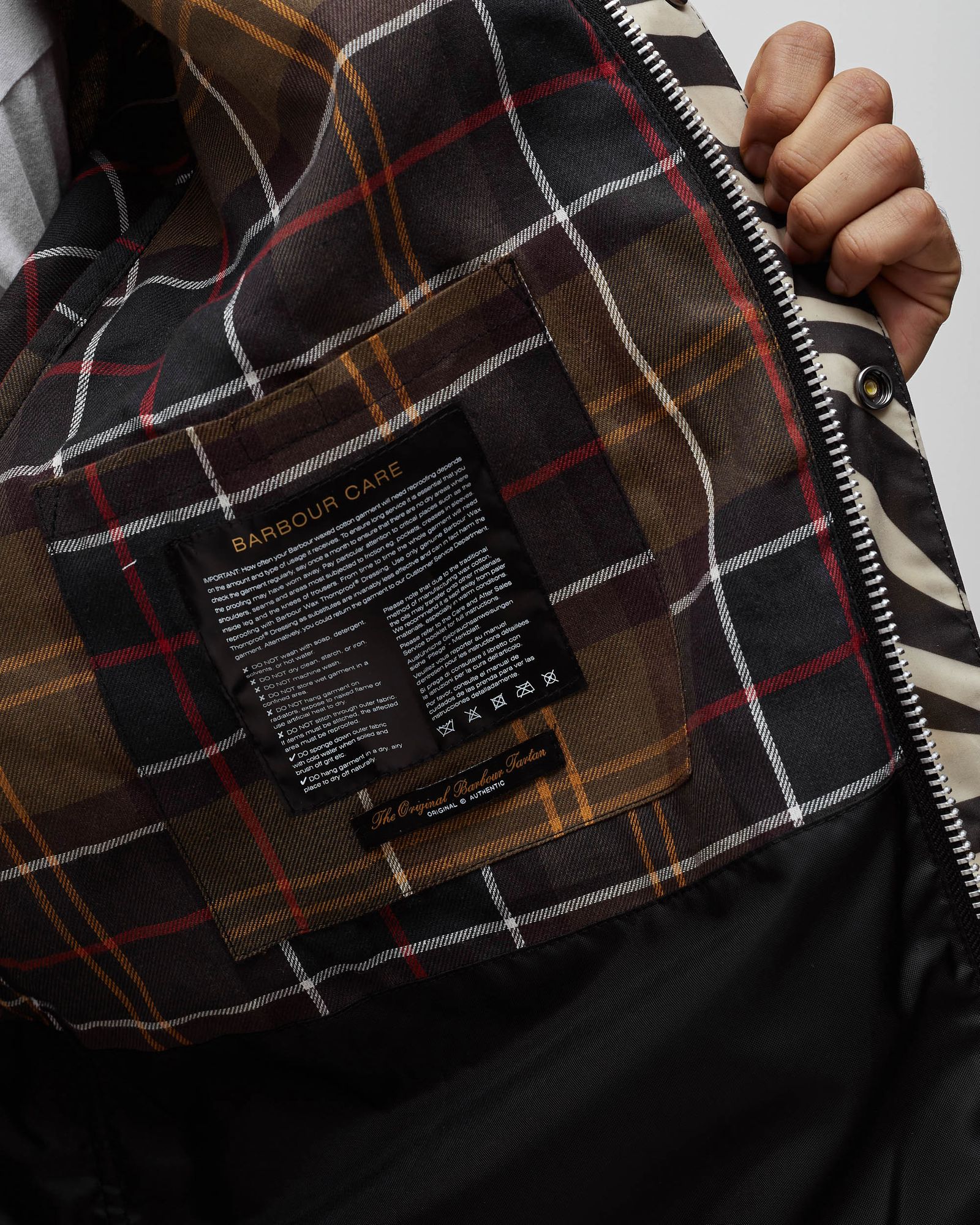 Barbour x Noah Zebra Bed Jacket