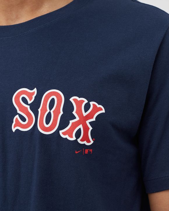 Nike Boston Red Sox Wordmark Tee Blue
