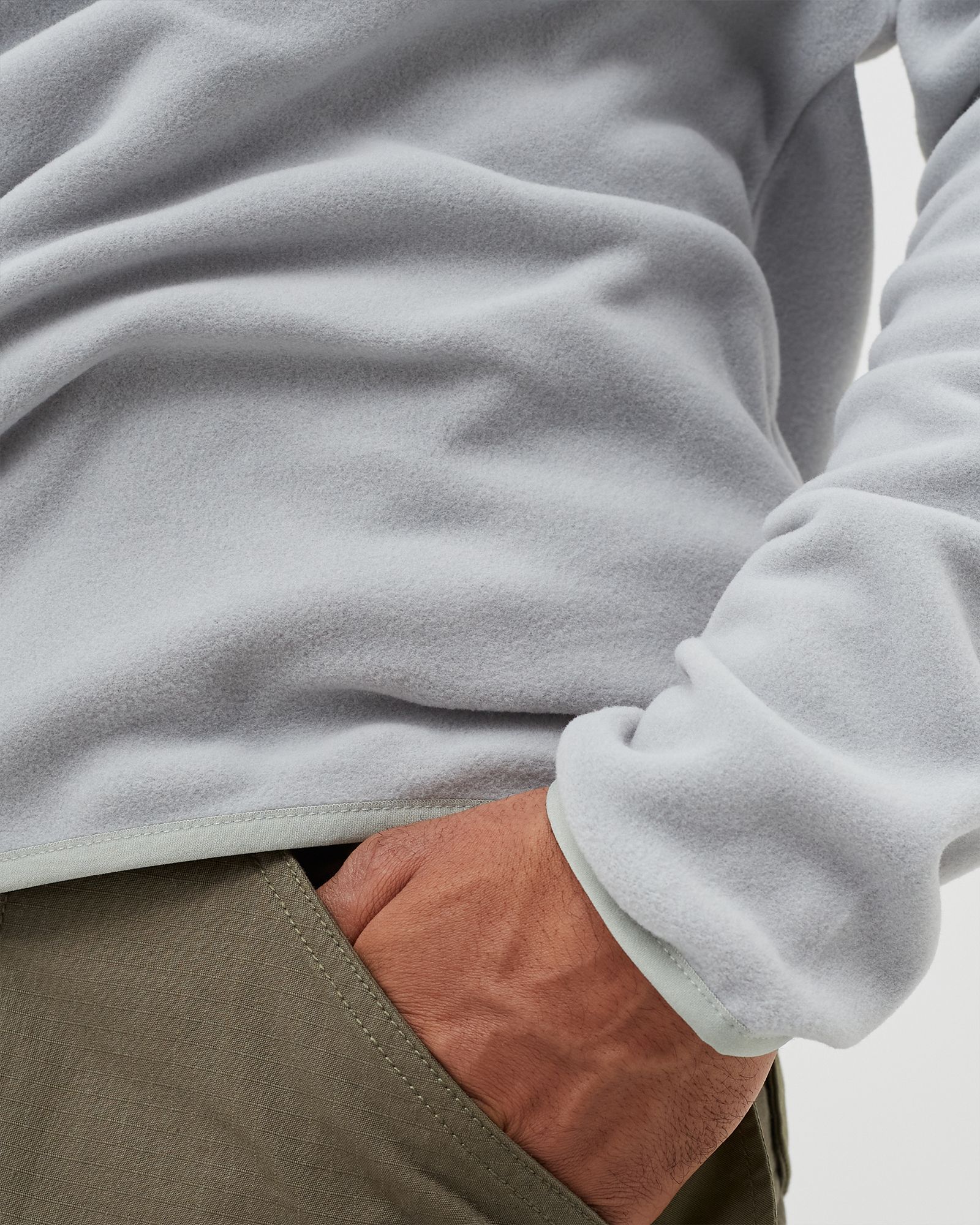 100 GLACIER 1/4 ZIP FLEECE SWEATSHIRT