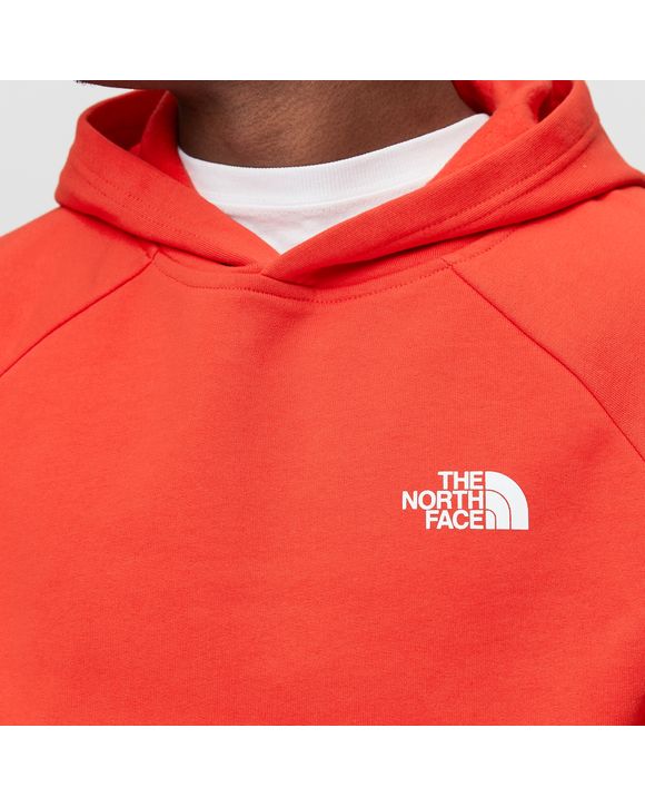 RAGLAN RED BOX HOODIE
