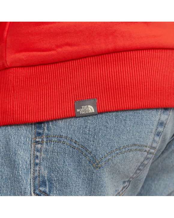 RAGLAN RED BOX HOODIE