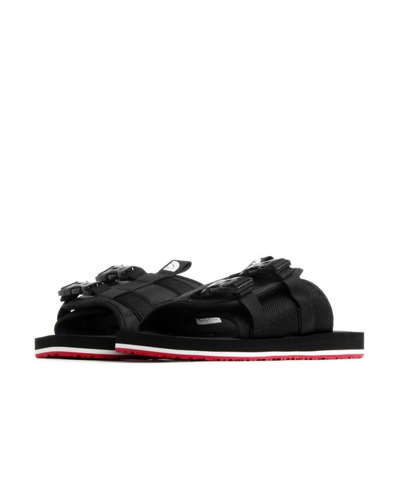 The North Face EQBC SLIDE Black TNF BLACK FIERY RED