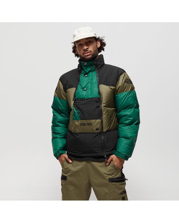 The North Face STEEP TECH DOWN JACKET Multi - BRNTOLVGRN/EVERGRN/TNFBLK