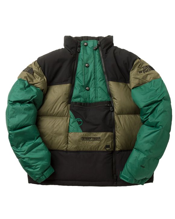 The North Face STEEP TECH DOWN JACKET Multi - BRNTOLVGRN/EVERGRN/TNFBLK