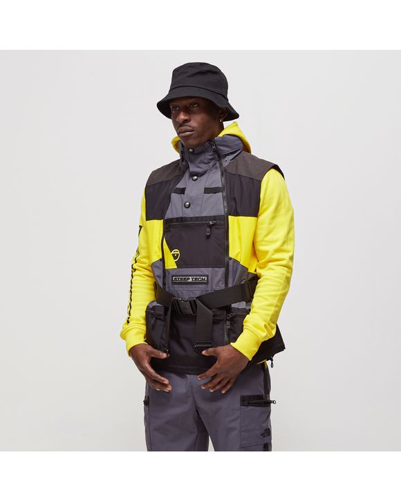 The North Face Men's Steep Tech Vest, Light Yellow/TNF Black, S at