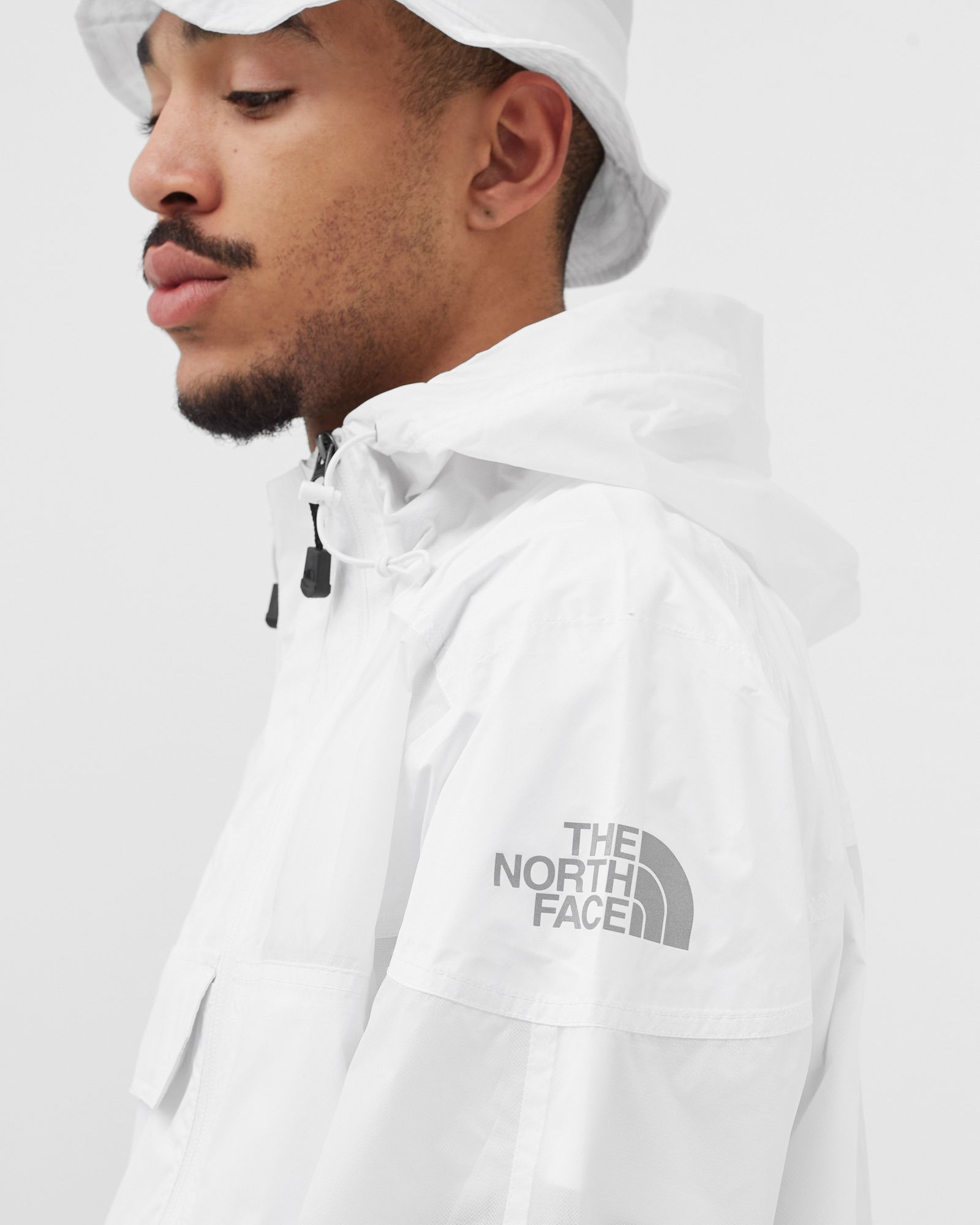 The North Face STEEP TECH LIGHT RAIN JACKET White | BSTN Store