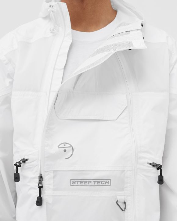 The North Face STEEP TECH LIGHT RAIN JACKET White | BSTN Store