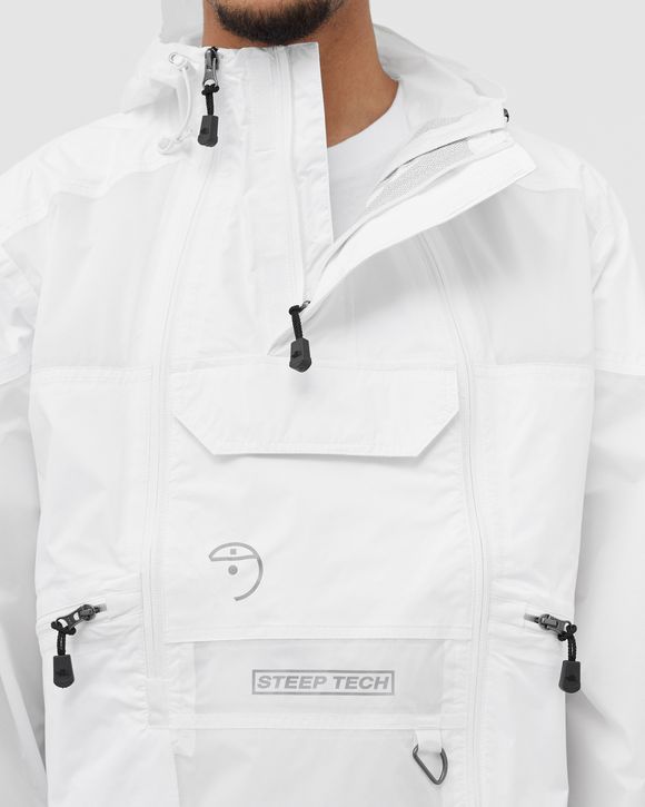 海外限定STEEP TECH LIGHT RAIN JACKETホワイトXL新品-